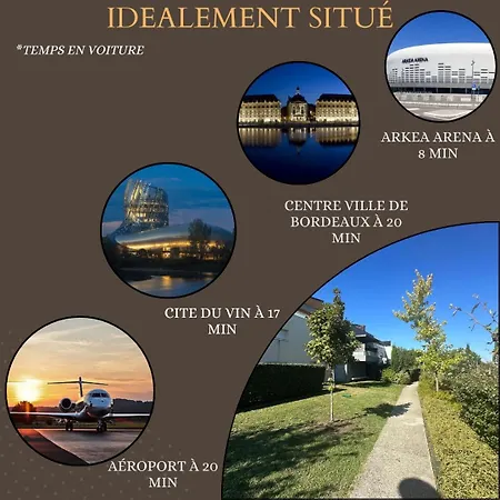Apartamento Agreable Loft Aux Portes De Bordeaux *